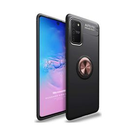 Microsonic Samsung Galaxy S10 Lite Kickstand Ring Holder Kılıf