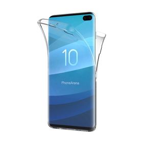 Microsonic Samsung Galaxy S10 Plus 6 Tarafı Tam Full Koruma 360 Clear Soft Şeffaf Kılıf