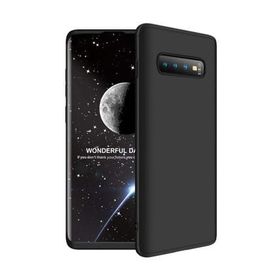 Microsonic Samsung Galaxy S10 Plus Double Dip 360 Protective Siyah Kılıf
