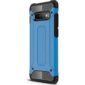 Microsonic Samsung Galaxy S10 Plus Rugged Armor Mavi Kılıf