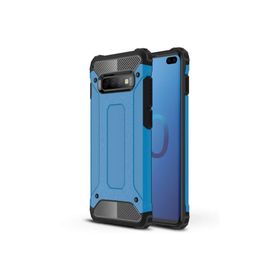 Microsonic Samsung Galaxy S10 Plus Rugged Armor Mavi Kılıf