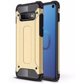 Microsonic Samsung Galaxy S10 Plus Rugged Armor Rose Gold Kılıf