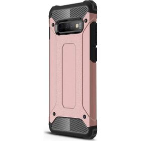 Microsonic Samsung Galaxy S10 Rugged Armor Gold Kılıf