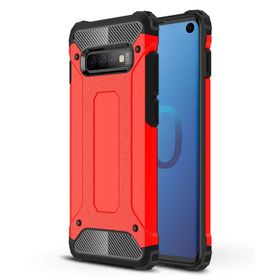 Microsonic Samsung Galaxy S10 Rugged Armor Kırmızı Kılıf