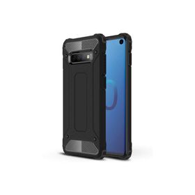 Microsonic Samsung Galaxy S10 Rugged Armor Siyah Kılıf