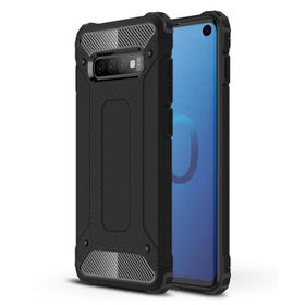 Microsonic Samsung Galaxy S10 Rugged Armor Siyah Kılıf