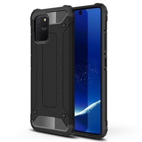 Microsonic Samsung Galaxy S10 Rugged Armor Siyah Kılıf
