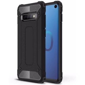 Microsonic Samsung Galaxy S10 Rugged Armor Siyah Kılıf