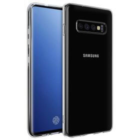 Microsonic Samsung Galaxy S10 Transparent Soft Beyaz Kılıf