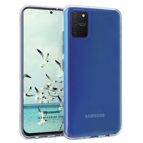 Microsonic Samsung Galaxy S10 Transparent Soft Beyaz Kılıf