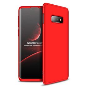 Microsonic Samsung Galaxy S10e Double Dip 360 Protective Gold Kılıf