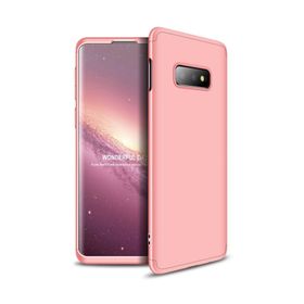 Microsonic Samsung Galaxy S10e Double Dip 360 Protective Rose Gold Kılıf