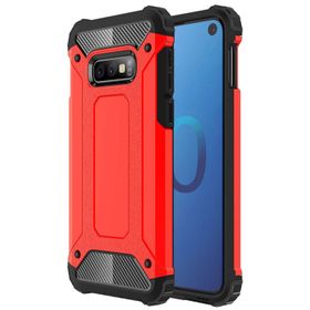 Microsonic Samsung Galaxy S10e Rugged Armor Kırmızı Kılıf