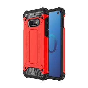 Microsonic Samsung Galaxy S10e Rugged Armor Kırmızı Kılıf