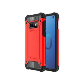 Microsonic Samsung Galaxy S10e Rugged Armor Kırmızı Kılıf