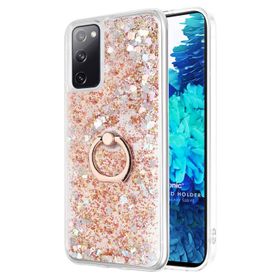Microsonic Samsung Galaxy S20 FE Glitter Liquid Holder Kılıf