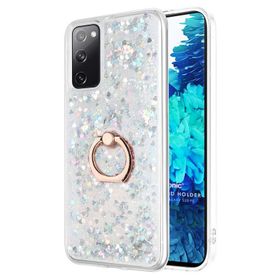 Microsonic Samsung Galaxy S20 FE Glitter Liquid Holder Kılıf
