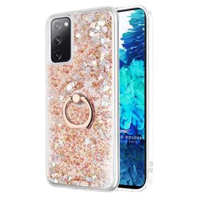 Microsonic Samsung Galaxy S20 FE Glitter Liquid Holder Kılıf