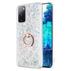 Microsonic Samsung Galaxy S20 FE Glitter Liquid Holder Kılıf