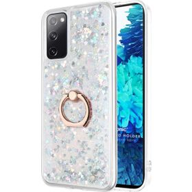 Microsonic Samsung Galaxy S20 FE Glitter Liquid Holder Kılıf
