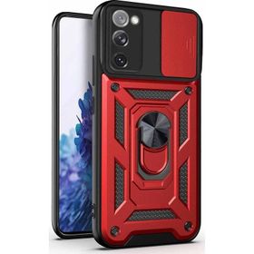 Microsonic Samsung Galaxy S20 FE Impact Resistant Kırmızı Kılıf