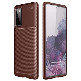 Microsonic Samsung Galaxy S20 FE Legion Series Kahverengi Cep Telefonu Kılıf