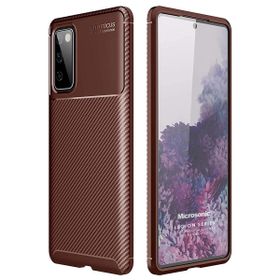 Microsonic Samsung Galaxy S20 FE Legion Series Kahverengi Cep Telefonu Kılıf