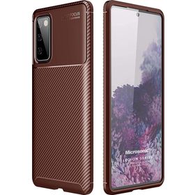 Microsonic Samsung Galaxy S20 FE Legion Series Kahverengi Cep Telefonu Kılıf