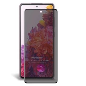 Microsonic Samsung Galaxy S20 FE Privacy 5D Gizlilik Filtreli Siyah Cam Ekran Koruyucu