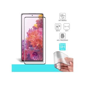 Microsonic Samsung Galaxy S20 FE Seramik Matte Flexible Siyah Ekran Koruyucu