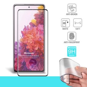 Microsonic Samsung Galaxy S20 FE Seramik Matte Flexible Siyah Ekran Koruyucu