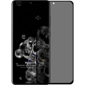 Microsonic Samsung Galaxy S20 Ultra Privacy 5D Gizlilik Filtreli Siyah Cam Ekran Koruyucu