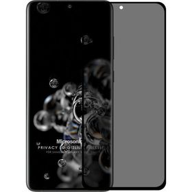 Microsonic Samsung Galaxy S20 Ultra Privacy 5D Gizlilik Filtreli Siyah Cam Ekran Koruyucu