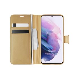 Microsonic Samsung Galaxy S21 Delux Leather Wallet Kılıf