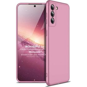 Microsonic Samsung Galaxy S21 Double Dip 360 Protective Rose Gold Cep Telefonu Kılıfı