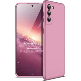 Microsonic Samsung Galaxy S21 Double Dip 360 Protective Rose Gold Cep Telefonu Kılıfı