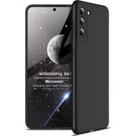 Microsonic Samsung Galaxy S21 Double Dip 360 Protective Siyah Kılıf