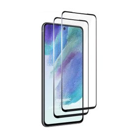 Microsonic Samsung Galaxy S21 FE Crystal Seramik Nano 2 Adet Siyah Ekran Koruyucu