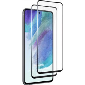 Microsonic Samsung Galaxy S21 FE Crystal Seramik Nano 2 Adet Siyah Ekran Koruyucu