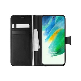 Microsonic Samsung Galaxy S21 FE Delux Leather Wallet Kılıf