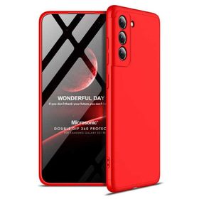 Microsonic Samsung Galaxy S21 FE Double Dip 360 Protective Kılıf
