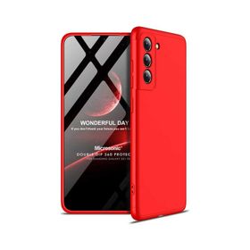 Microsonic Samsung Galaxy S21 FE Double Dip 360 Protective Kılıf