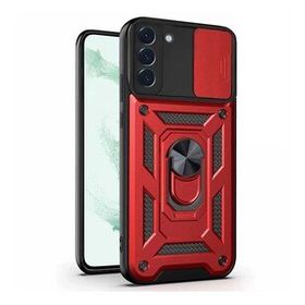 Microsonic Samsung Galaxy S21 FE Impact Resistant Kırmızı Cep Telefonu Kılıfı