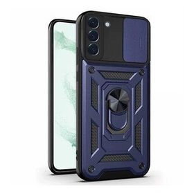 Microsonic Samsung Galaxy S21 FE Impact Resistant Lacivert Cep Telefonu Kılıfı