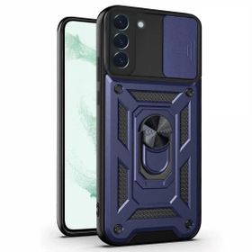 Microsonic Samsung Galaxy S21 FE Impact Resistant Lacivert Cep Telefonu Kılıfı