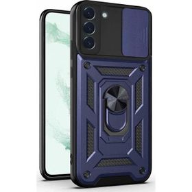 Microsonic Samsung Galaxy S21 FE Impact Resistant Lacivert Cep Telefonu Kılıfı