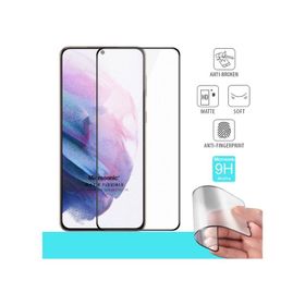 Microsonic Samsung Galaxy S21 FE Seramik Matte Flexible Siyah Ekran Koruyucu