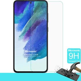 Microsonic Samsung Galaxy S21 FE Tempered Glass Cam Ekran Koruyucu