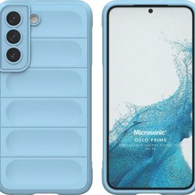 Microsonic Samsung Galaxy S21 Oslo Prime Mavi Cep Telefonu Kılıfı