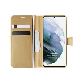 Microsonic Samsung Galaxy S21 Plus Delux Leather Wallet Kılıf